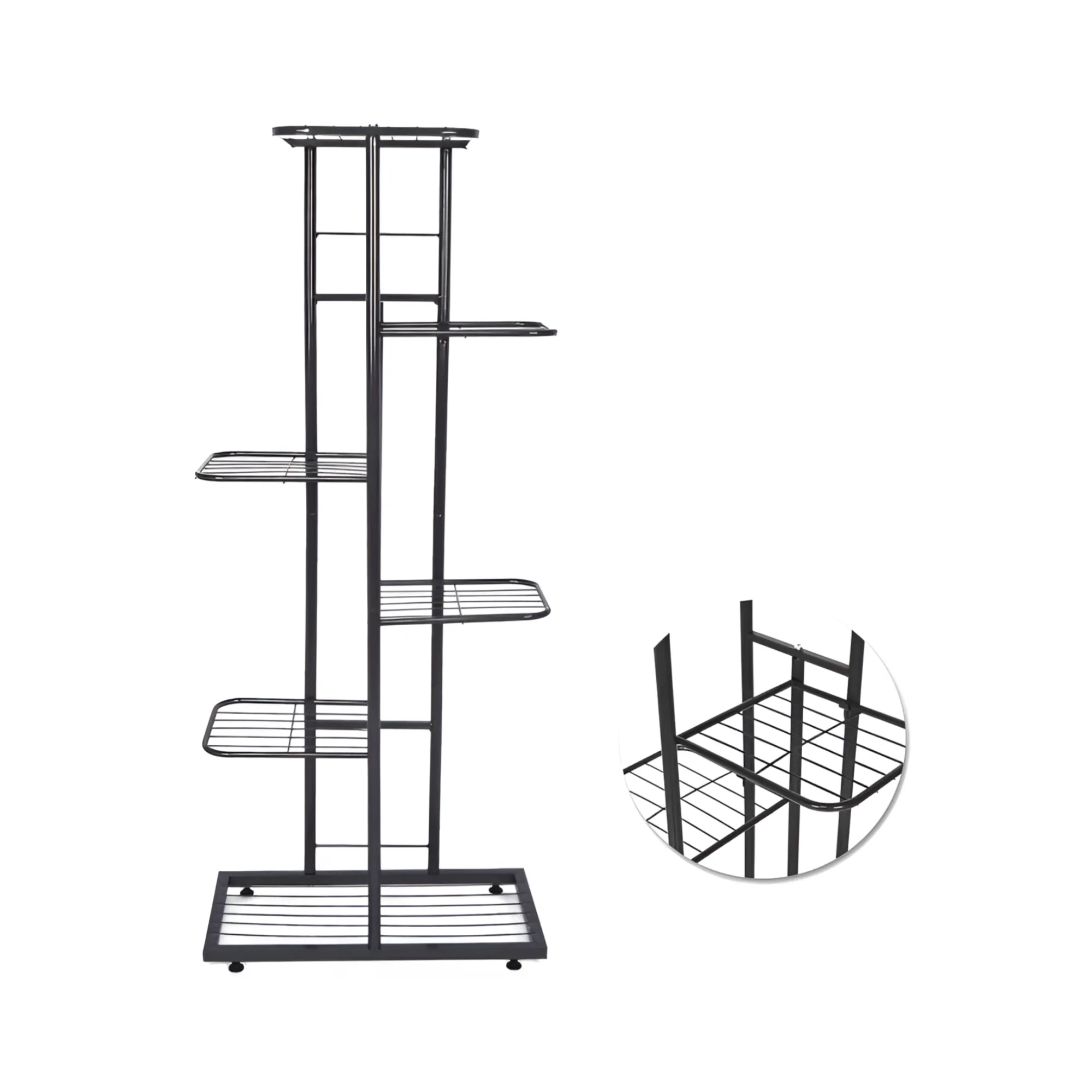 107.5cm 6-Tier Shelf Organizer for Indoor and Outdoor Garden Decoration