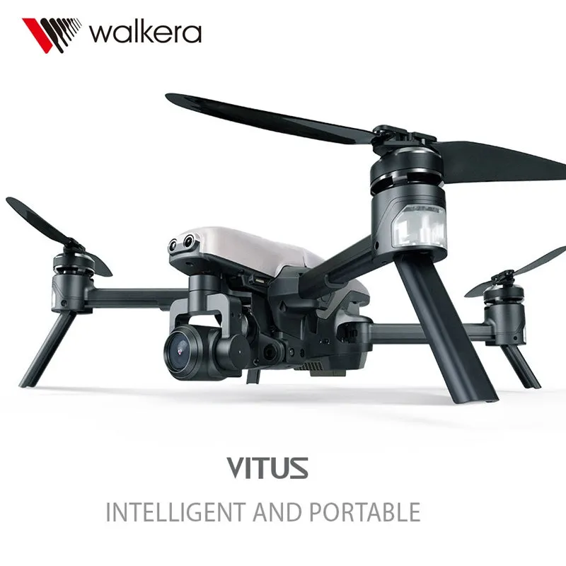 2017 Walkera VITUS 320 5.8G Wifi FPV With 3-Axis 4K Camera Gimbal Obstacle Avoidance AR Games Drone VS DJI MAVIC Pro Spark