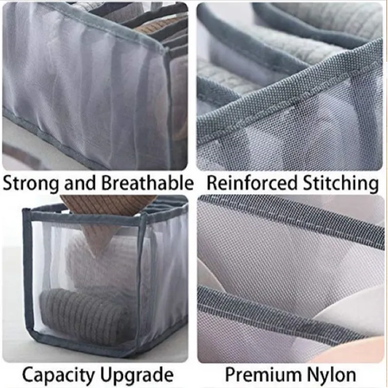 3 Pack Of Mesh Drawer Storage Box -F49-8-954