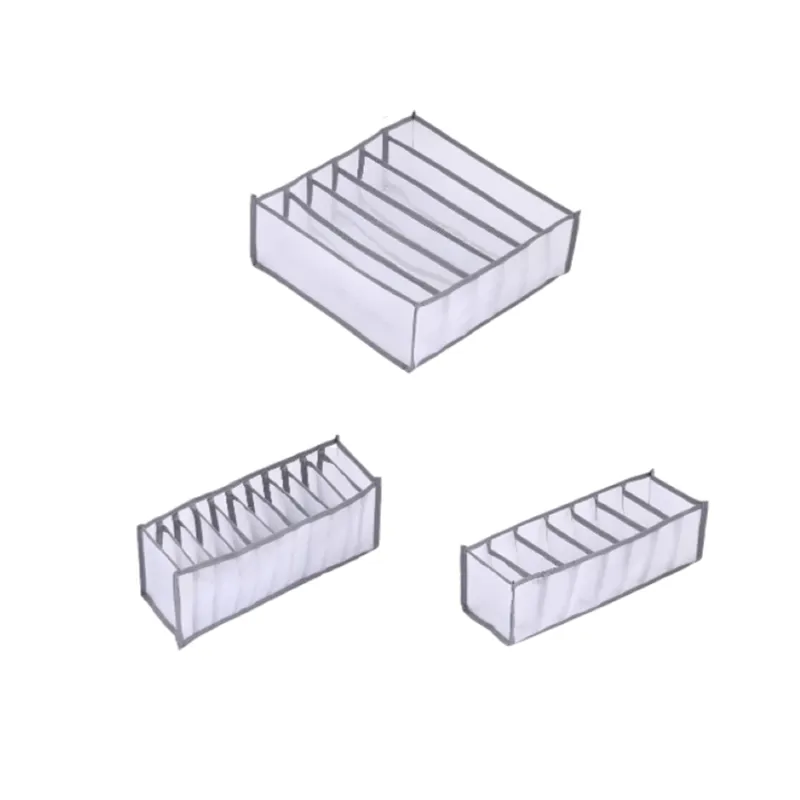 3 Pack Of Mesh Drawer Storage Box -F49-8-954