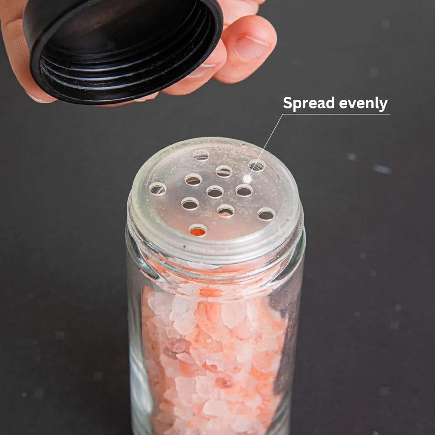 360° Rotating Spice Rack with 20 Refillable Jars, GOMINIMO