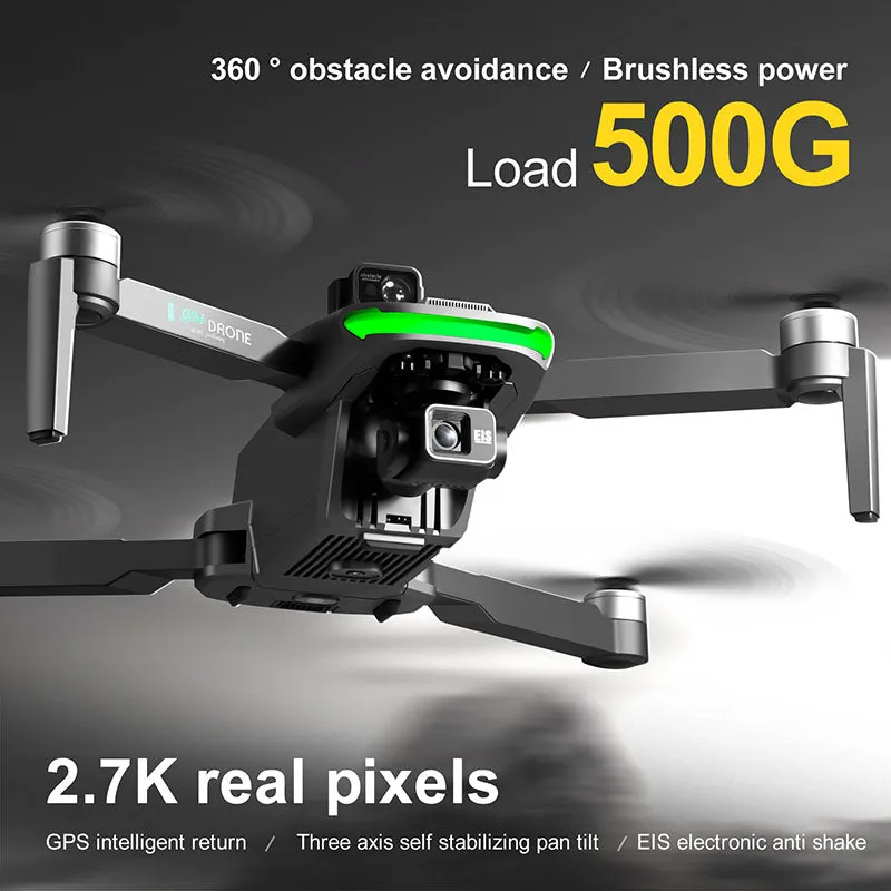 4K Drone S155 Pro 3-Axis Gimbal Obstacle Avoidance GPS 5G Relay WIFI Brushless Quadcopter