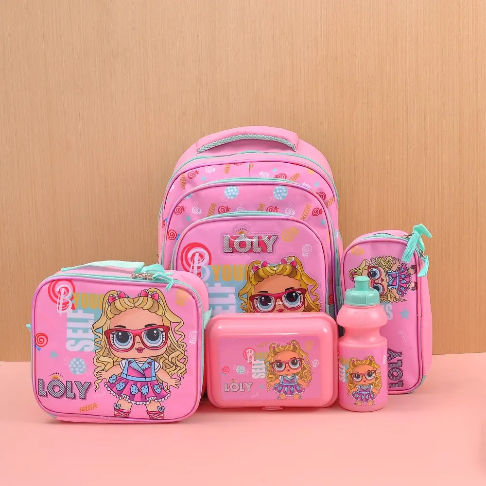 5 in 1  School Bag Pack (2 to 8 years)