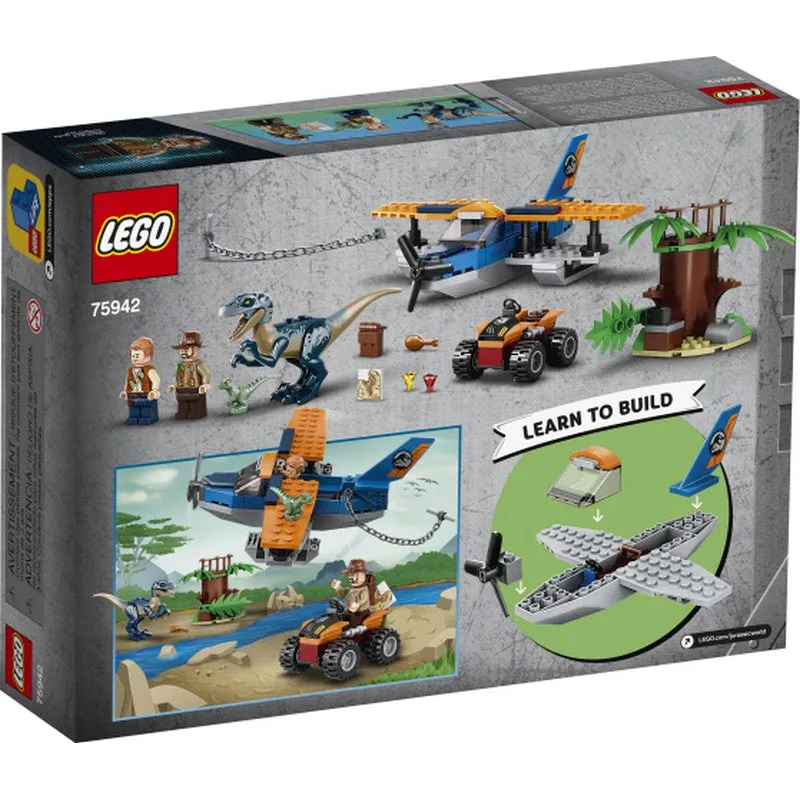 75942 LEGO® Jurassic World Velociraptor Biplane Rescue Mission