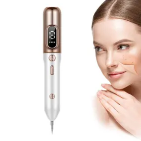 9 Speed LCD Display Mole Pimple Tag Tattoo Remover- USB Charging