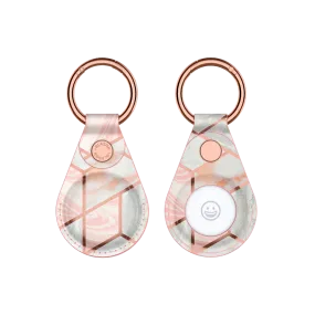 AirTag Cosmo Case - Marble Pink (1 Pack)