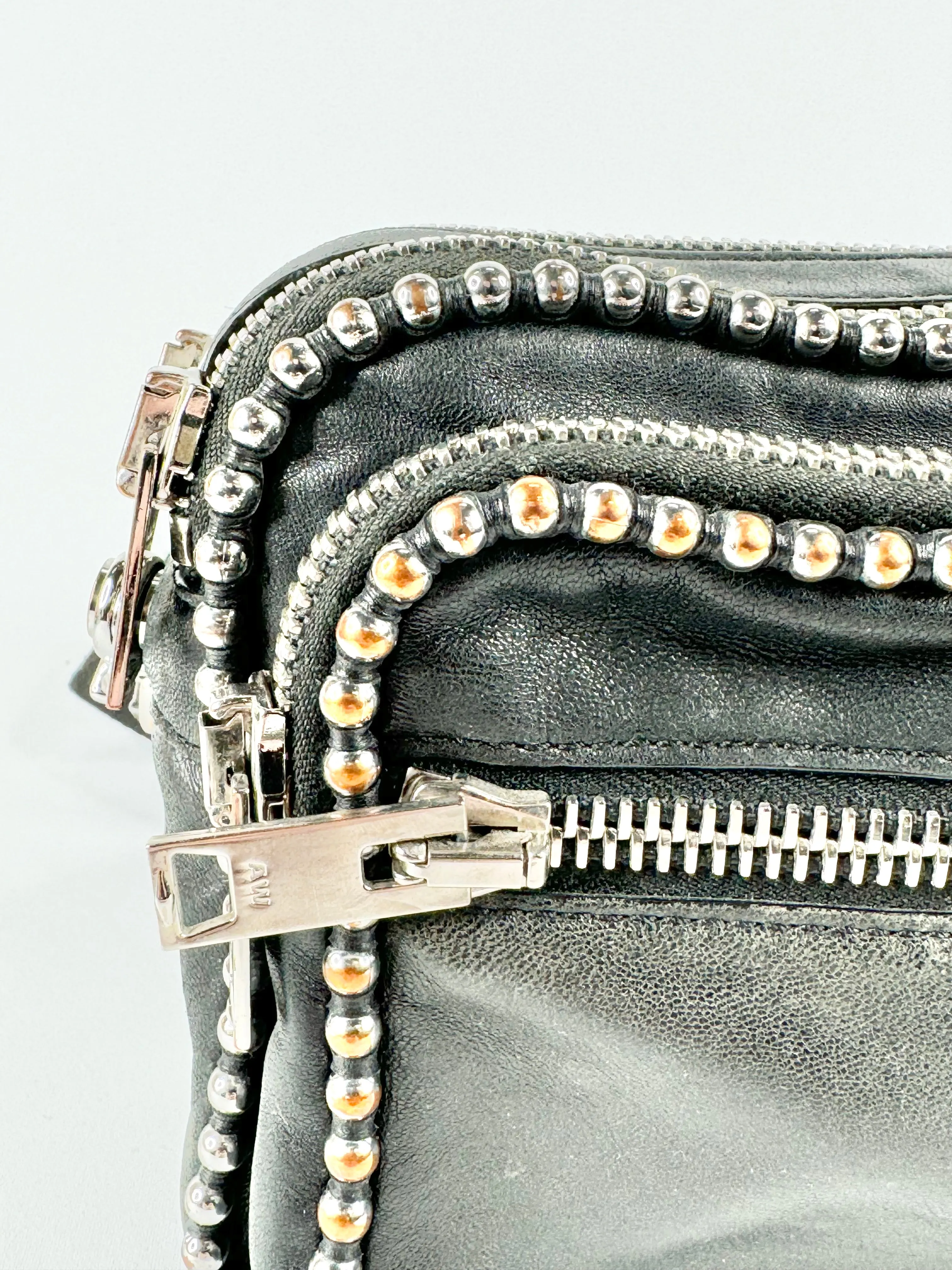 Alexander Wang Black 'Attica' Studded Cross Body Bag