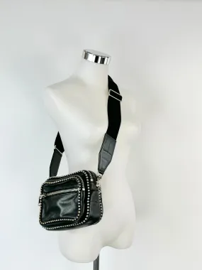 Alexander Wang Black 'Attica' Studded Cross Body Bag