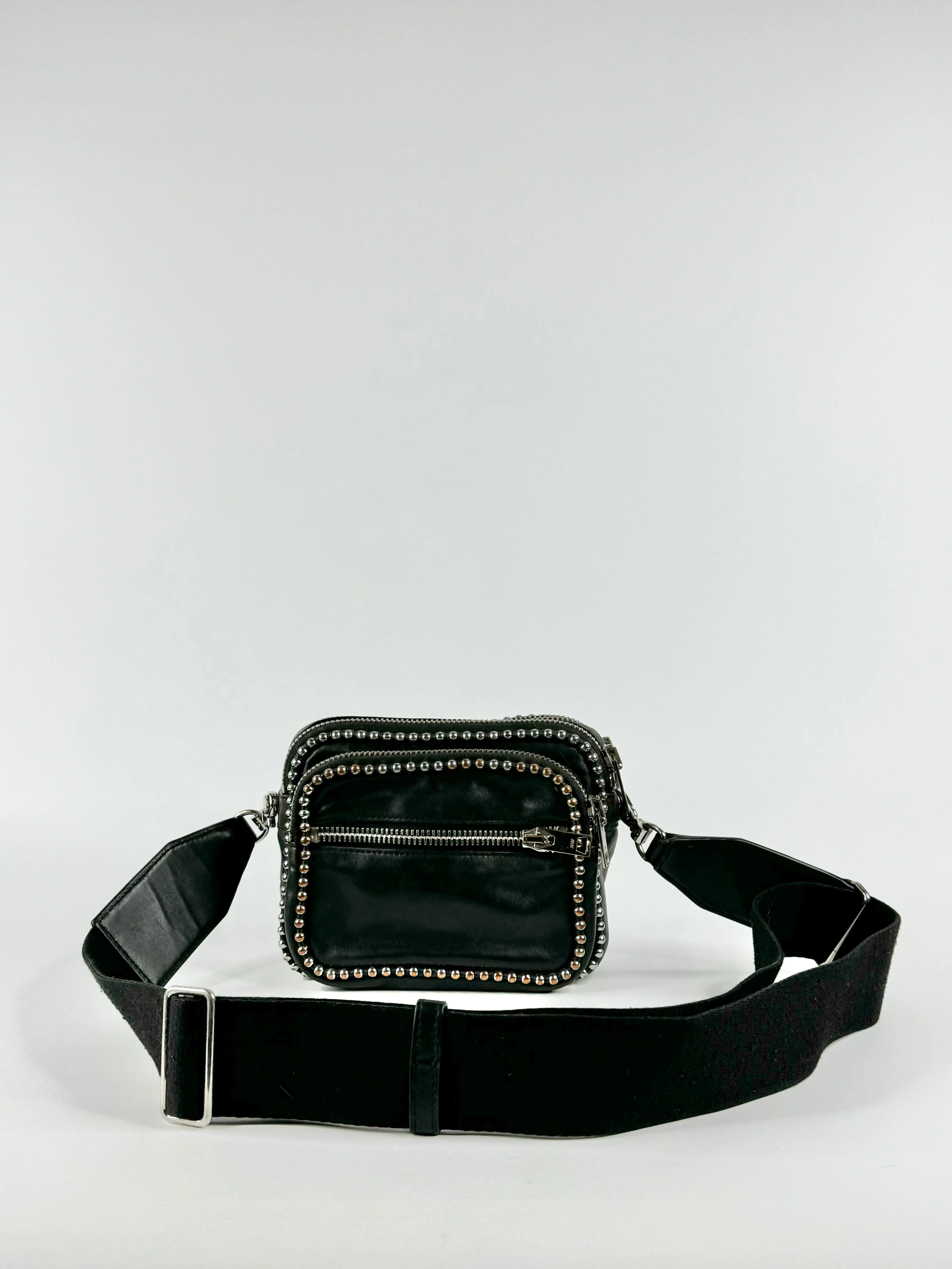 Alexander Wang Black 'Attica' Studded Cross Body Bag