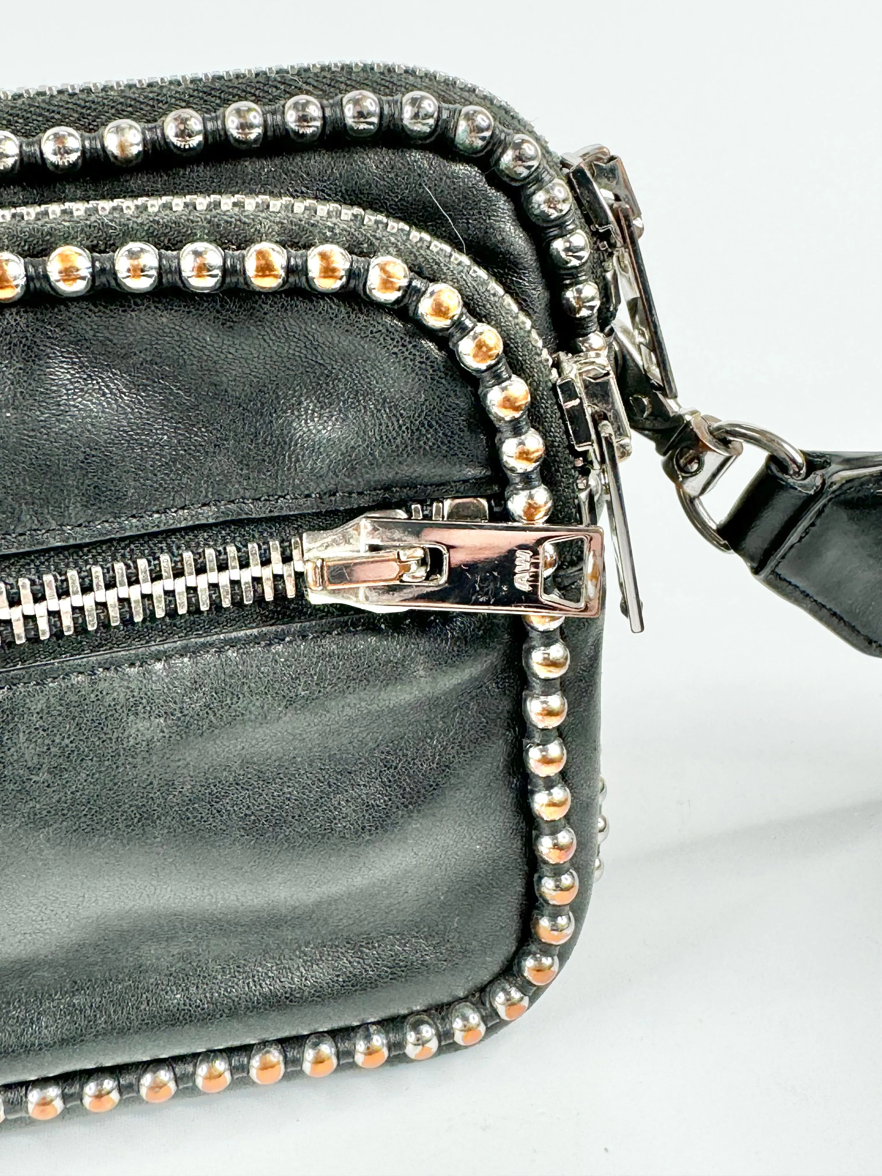 Alexander Wang Black 'Attica' Studded Cross Body Bag