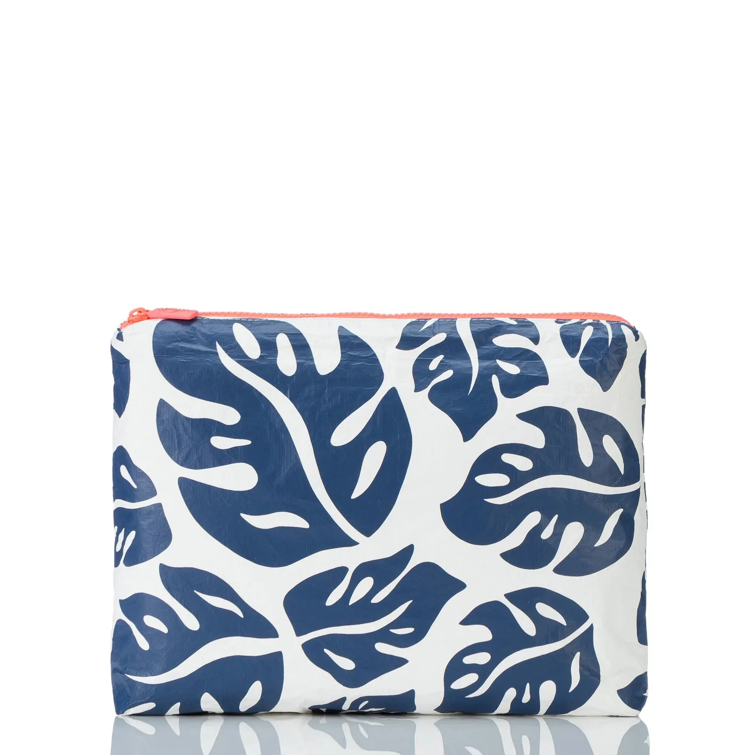 Aloha Collection Mid Laule'a Pouch-Navy