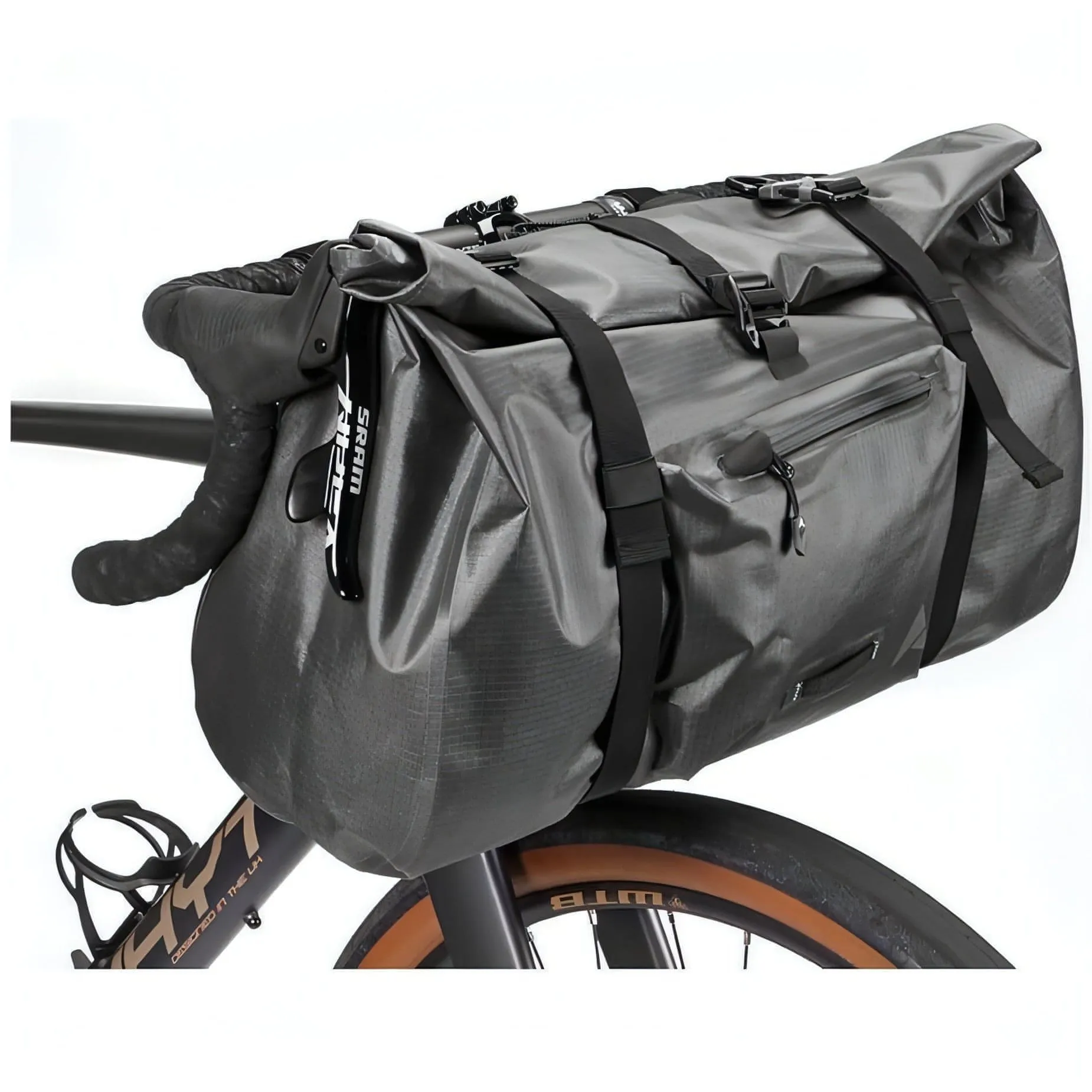 Altura Vortex 2 Waterproof Front Roll Handlebar Bag - Grey