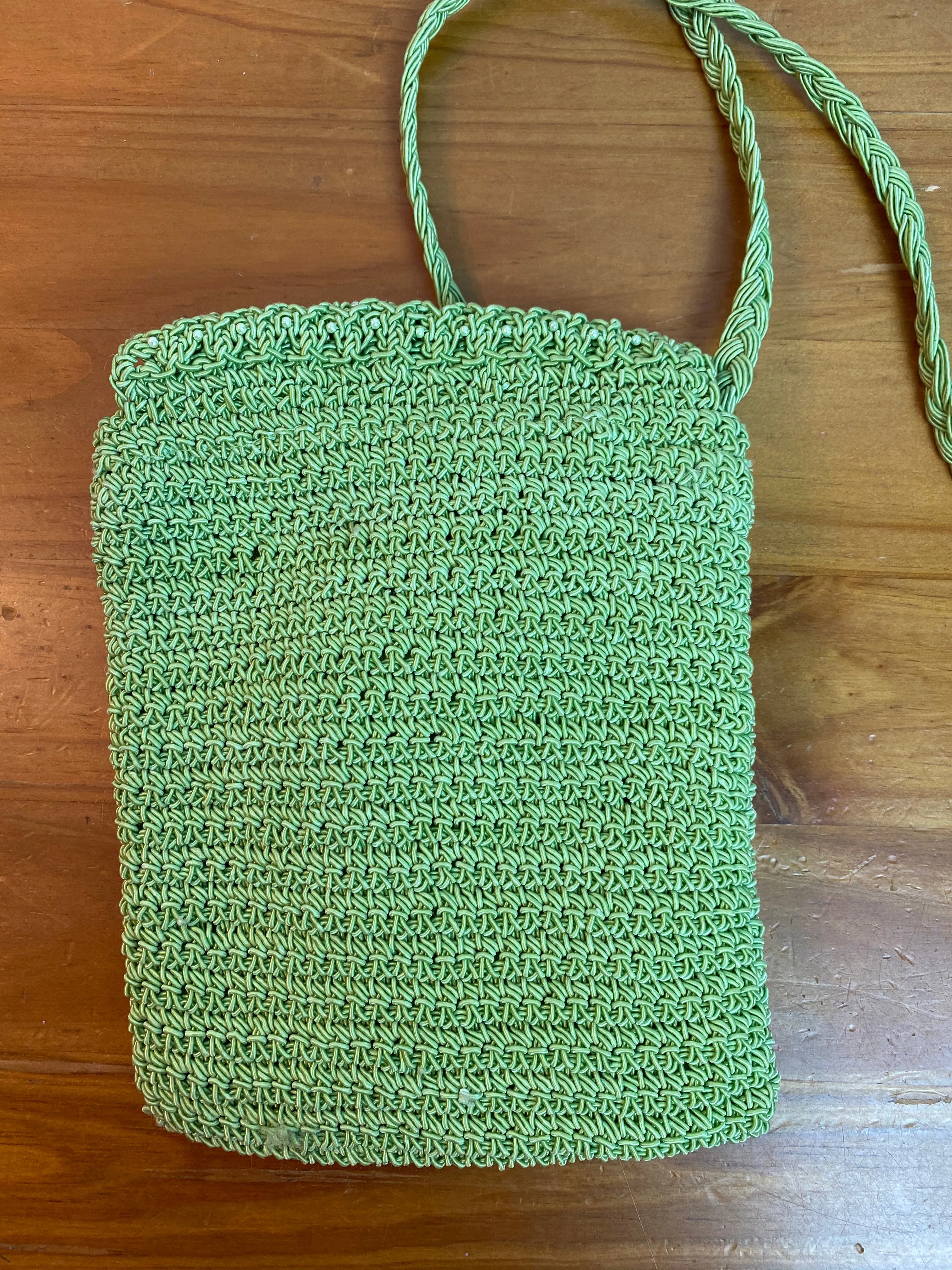 Amanda Smith Small Green Crossbody Purse