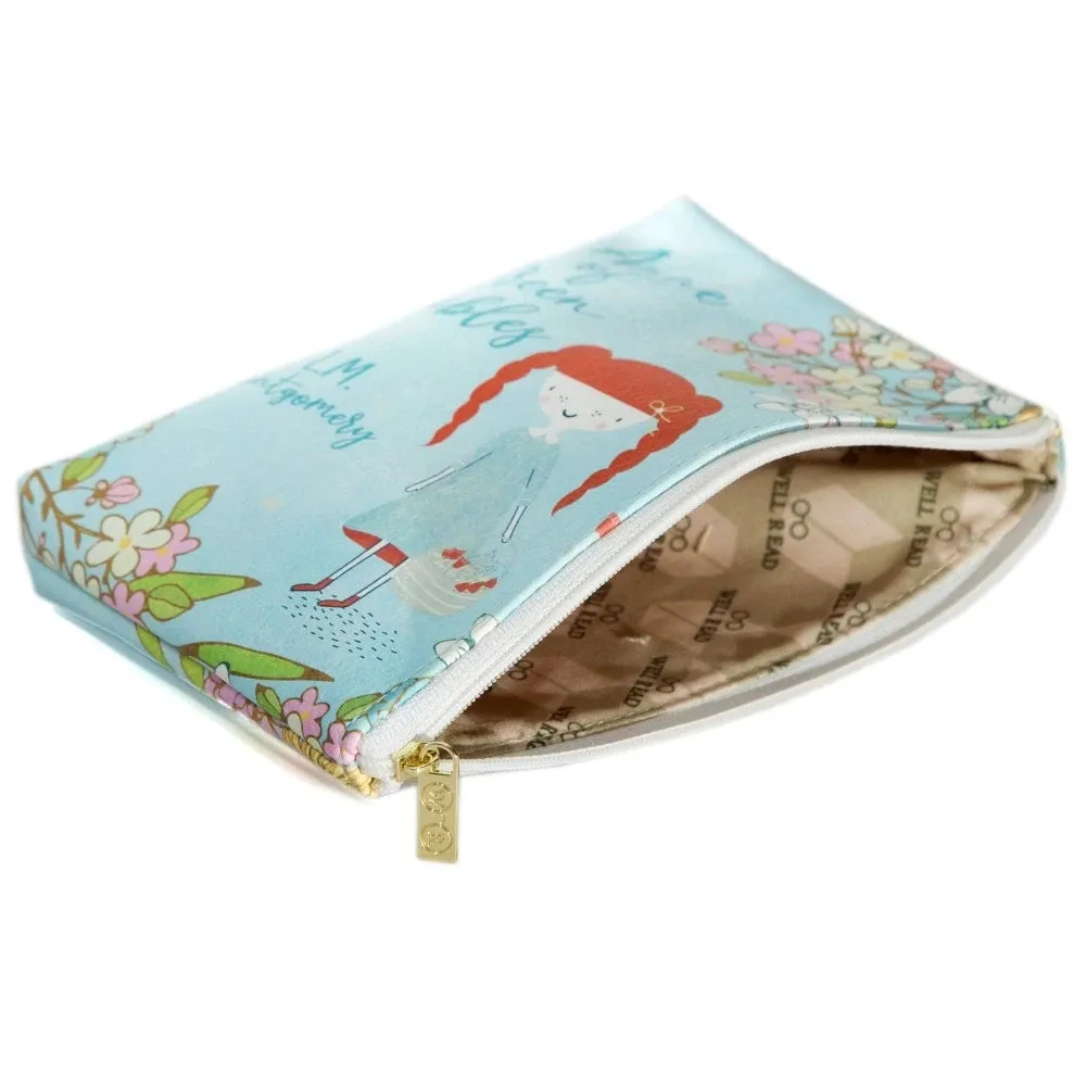 Anne of Green Gables Book Art Zipper Pouch