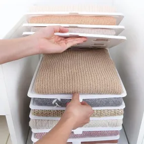 Anti-chaotic Folding Clothing Storage Board