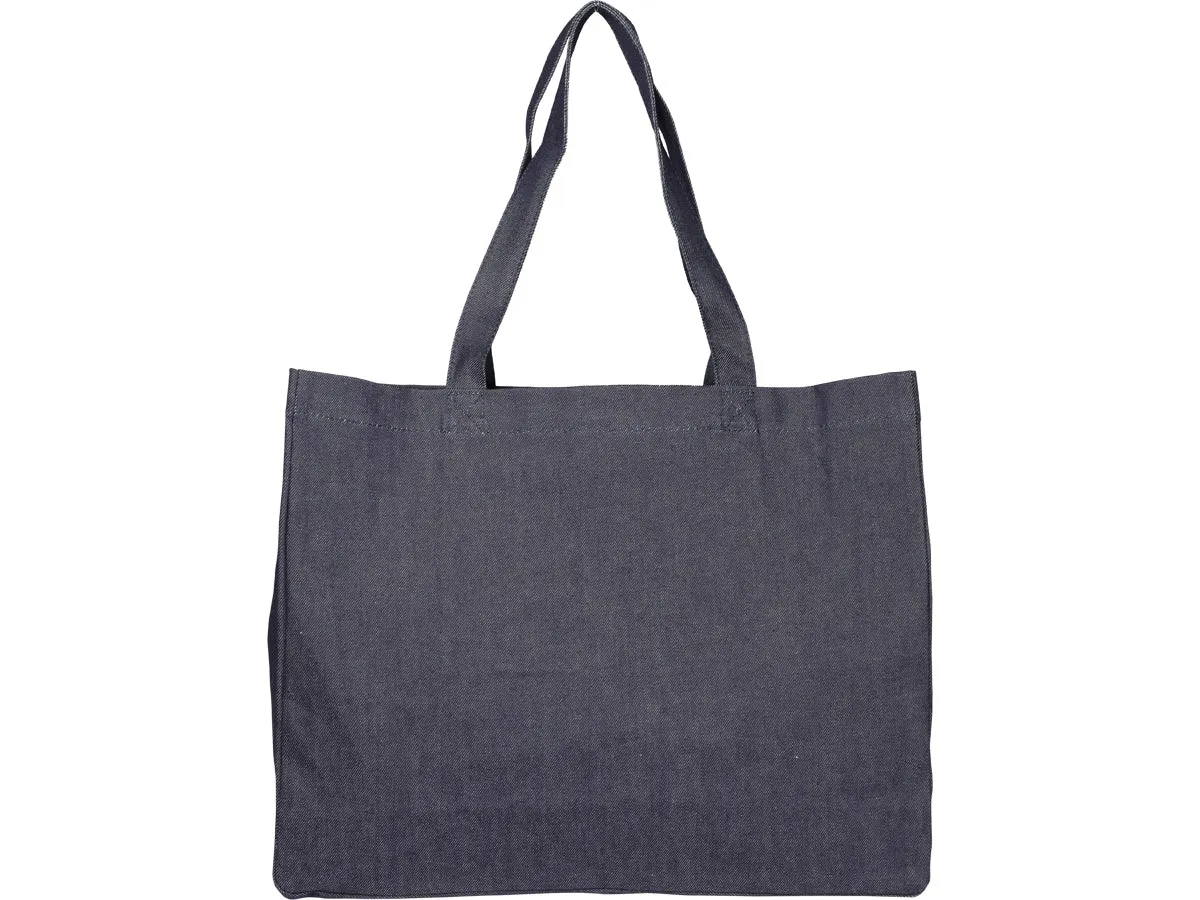 A.P.C. Daniela Denim Shopping Tote Bag