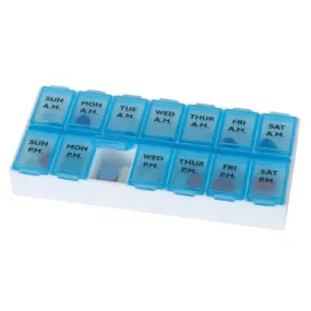 Apothecary Products 67375 Weekly AM/PM Pill Planner, 1 Each