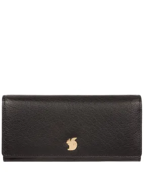 'Arabella' Black Leather RFID Purse