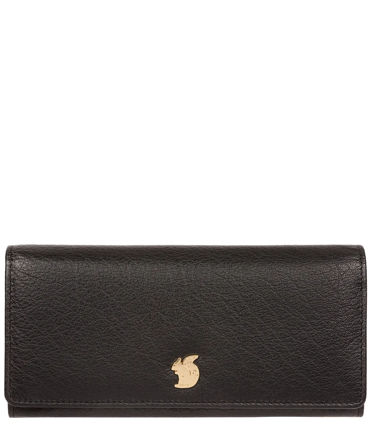 'Arabella' Black Leather RFID Purse