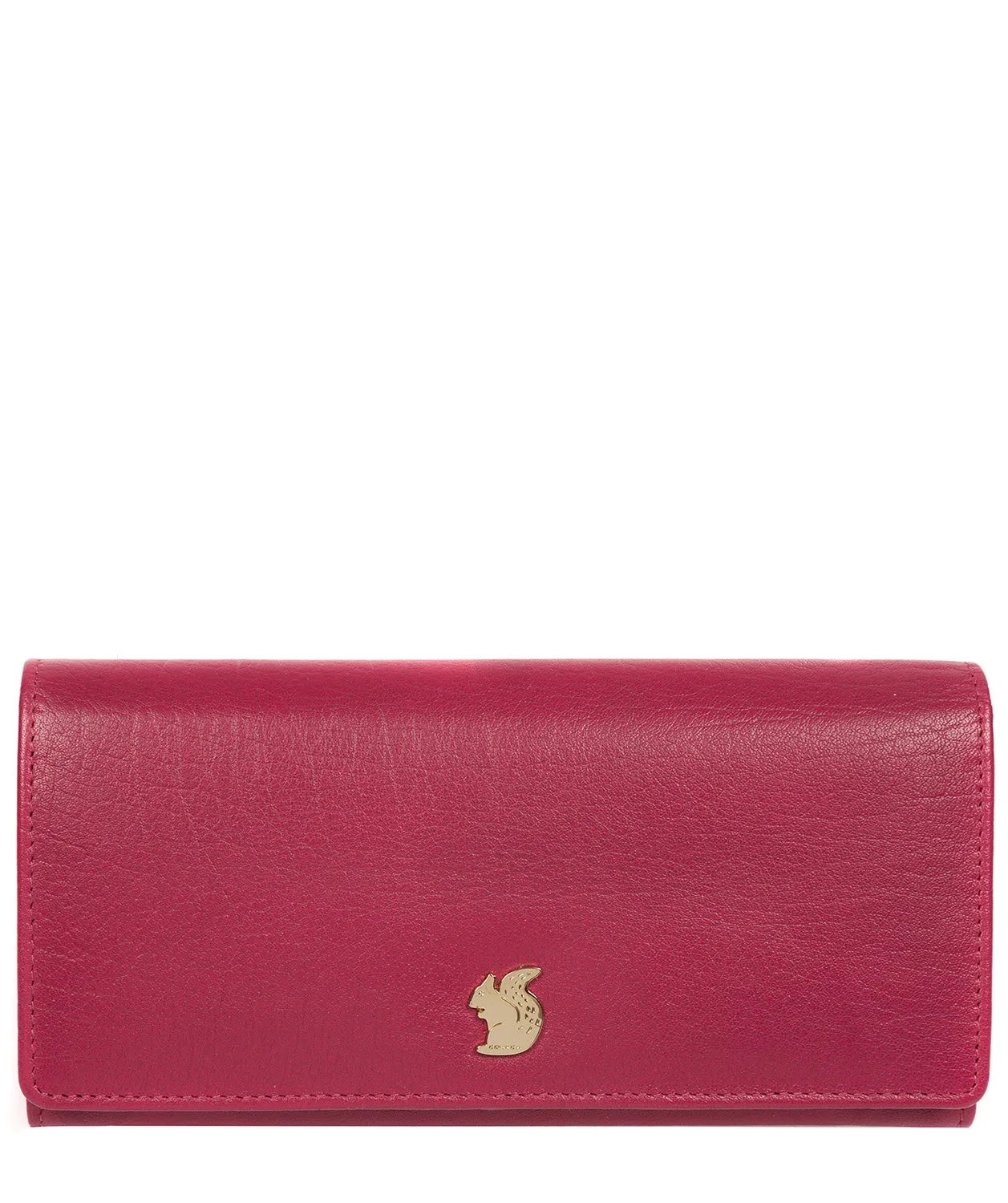 'Arabella' Orchid Leather RFID Purse