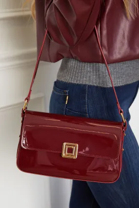 Arelie Burgundy Purse