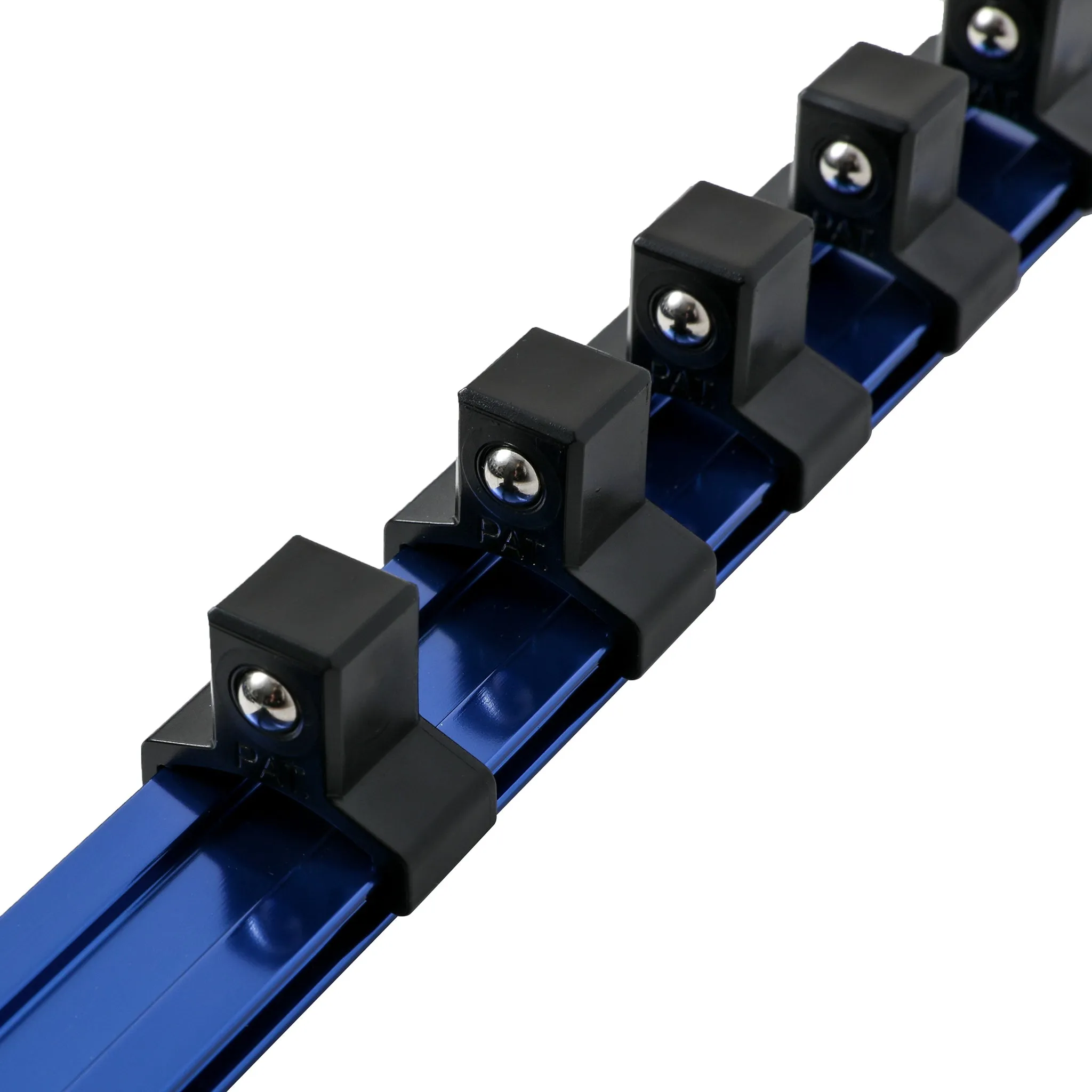 ARES 60041 - 3-Piece Blue Aluminum Socket Rail Set