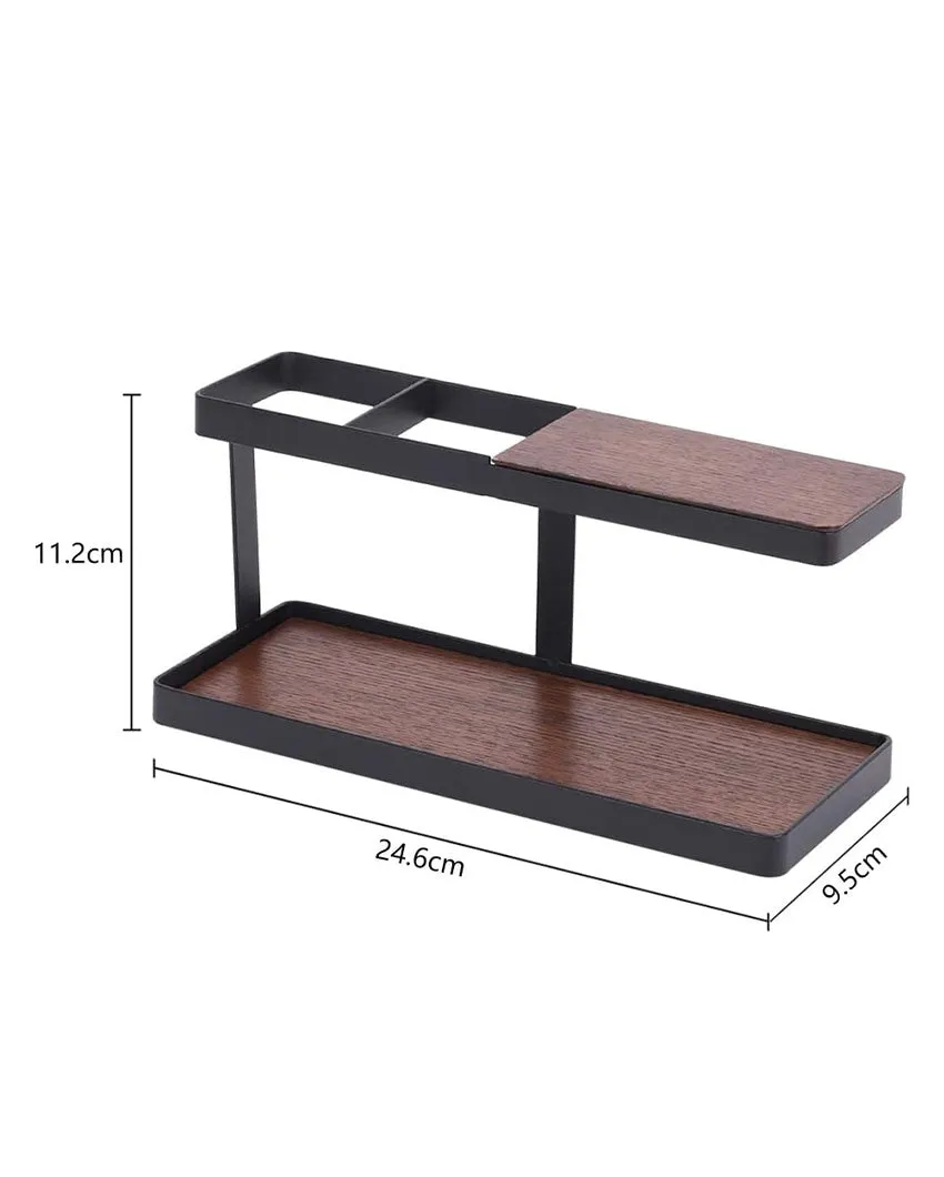 Attractive Metal Office Table Organizer | 9 x 4 x 4 inches