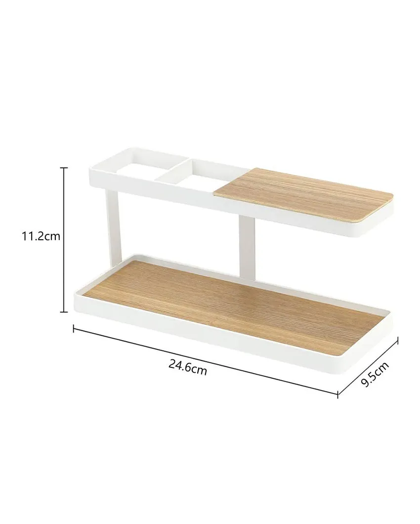 Attractive Metal Office Table Organizer | 9 x 4 x 4 inches