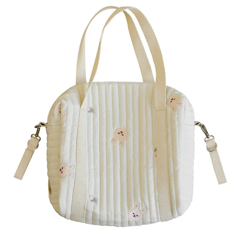 Baby Embroidered Pattern Solid Color Storage Mommy Hanging Bag by MyKids-USA™