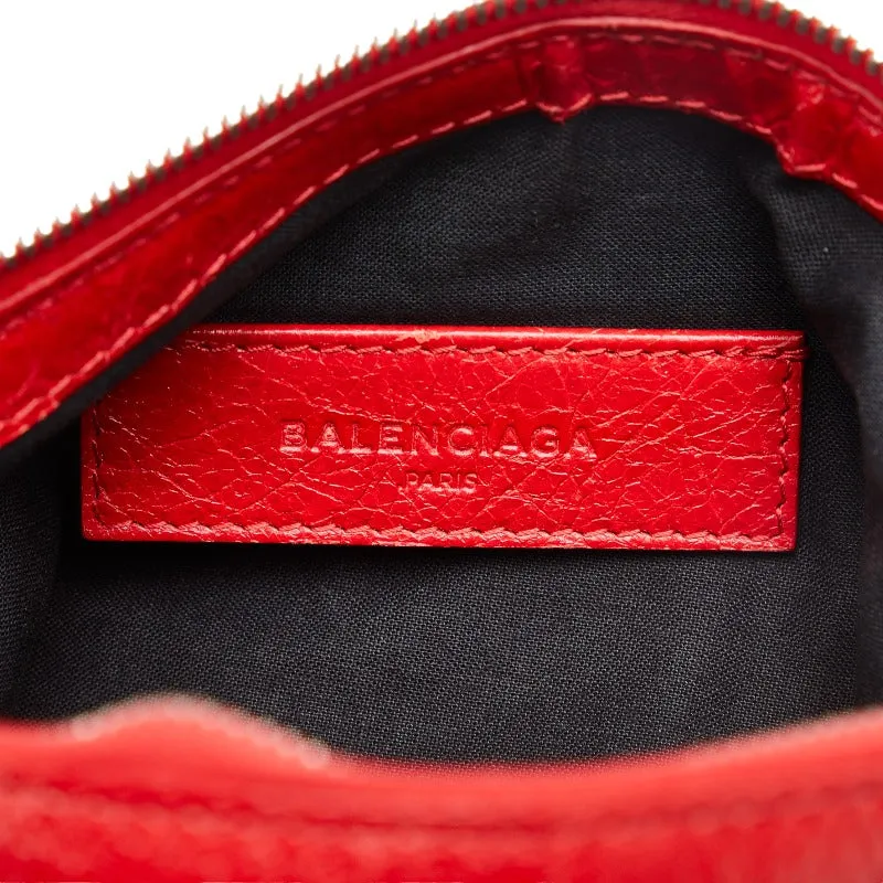 Balenciaga Leather Classic Clip M Clutch Bag 273021