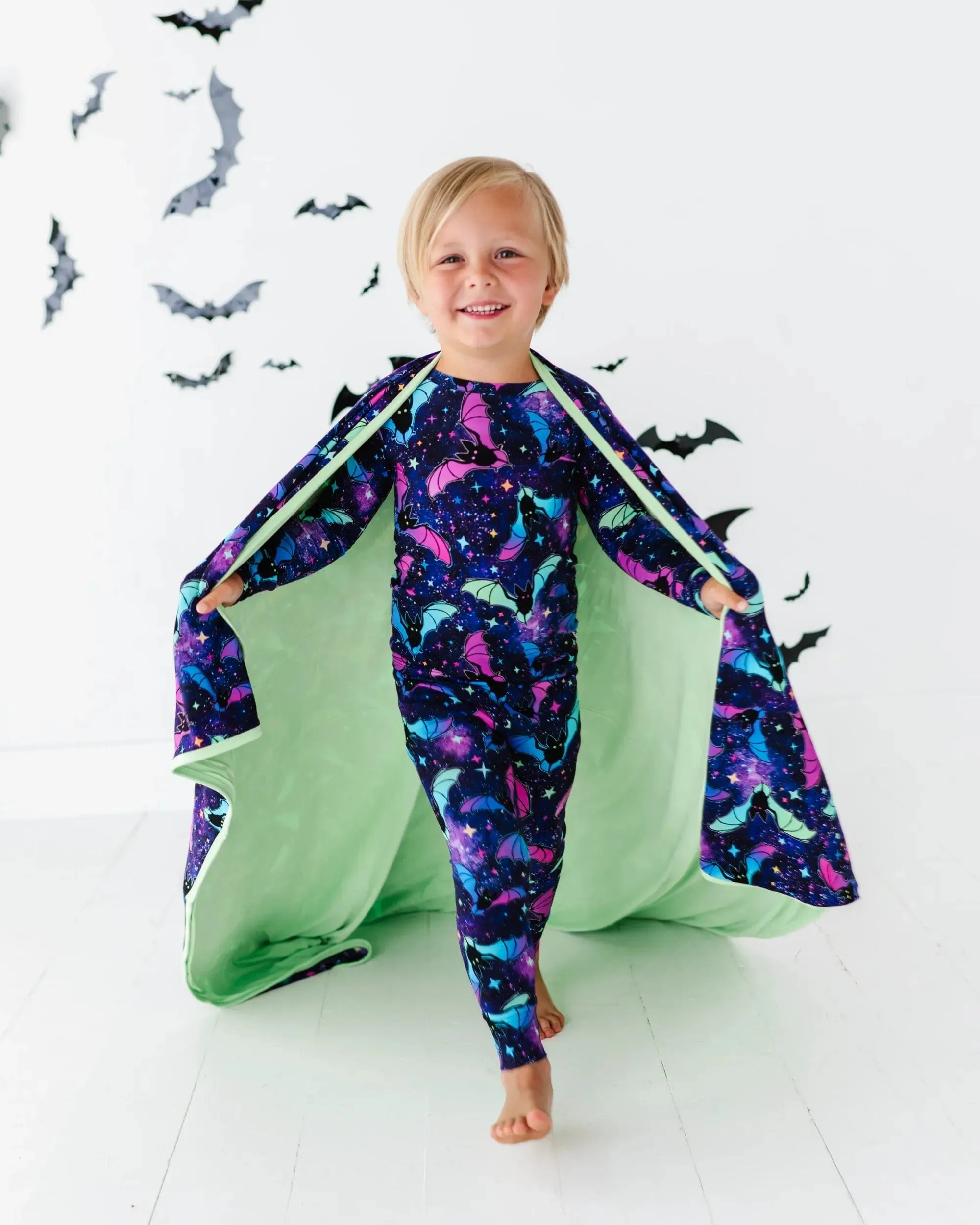 Bat Attitude Two-Piece Pajama Set