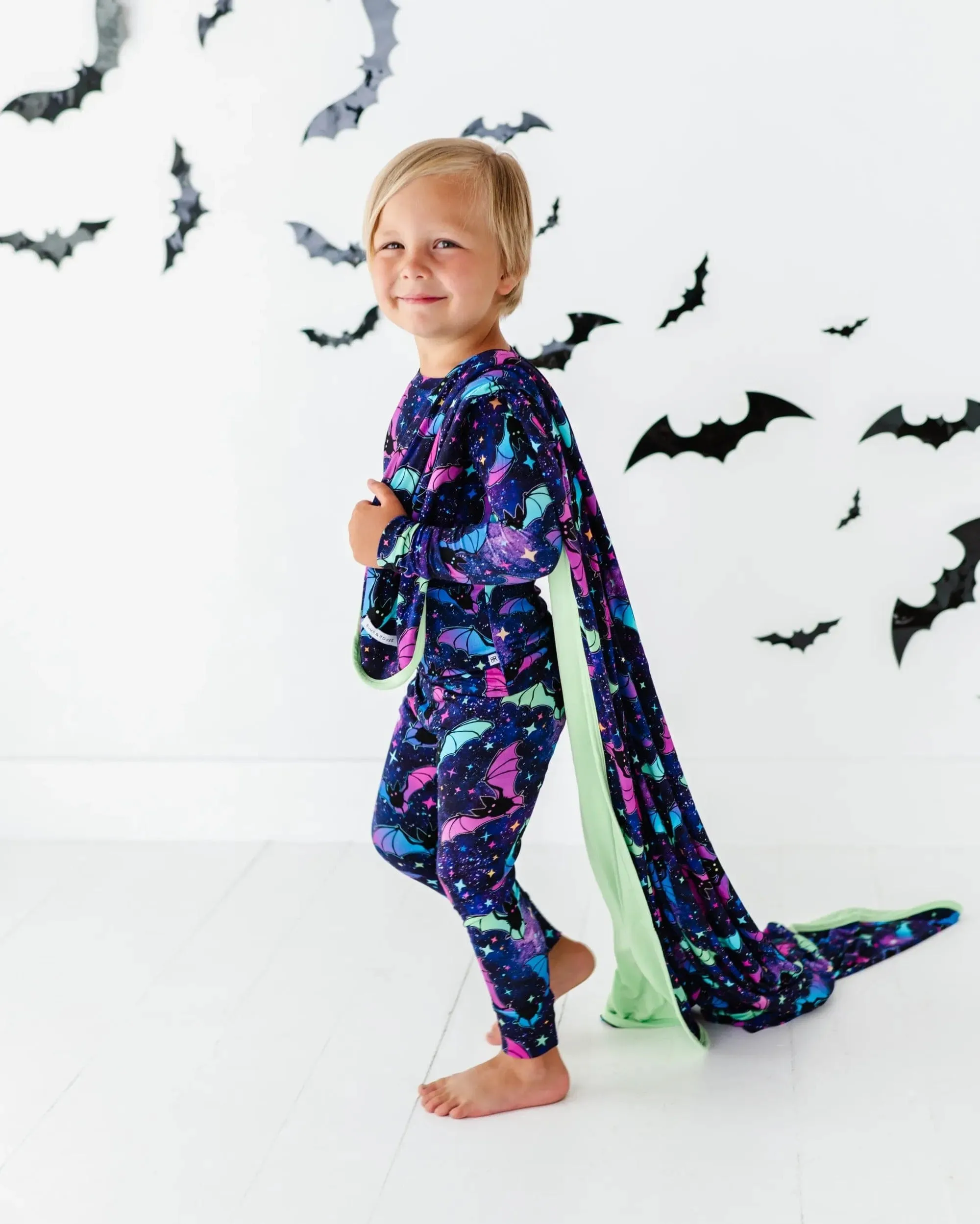 Bat Attitude Two-Piece Pajama Set