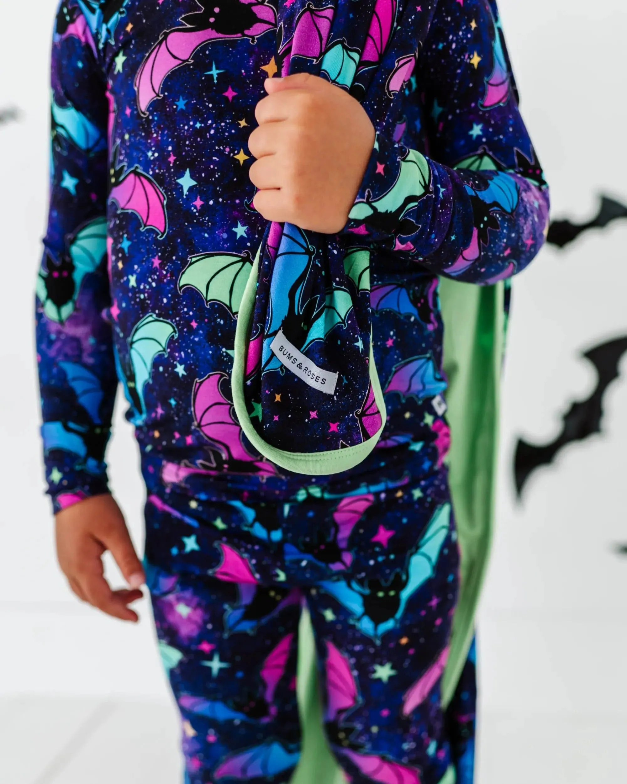 Bat Attitude Two-Piece Pajama Set