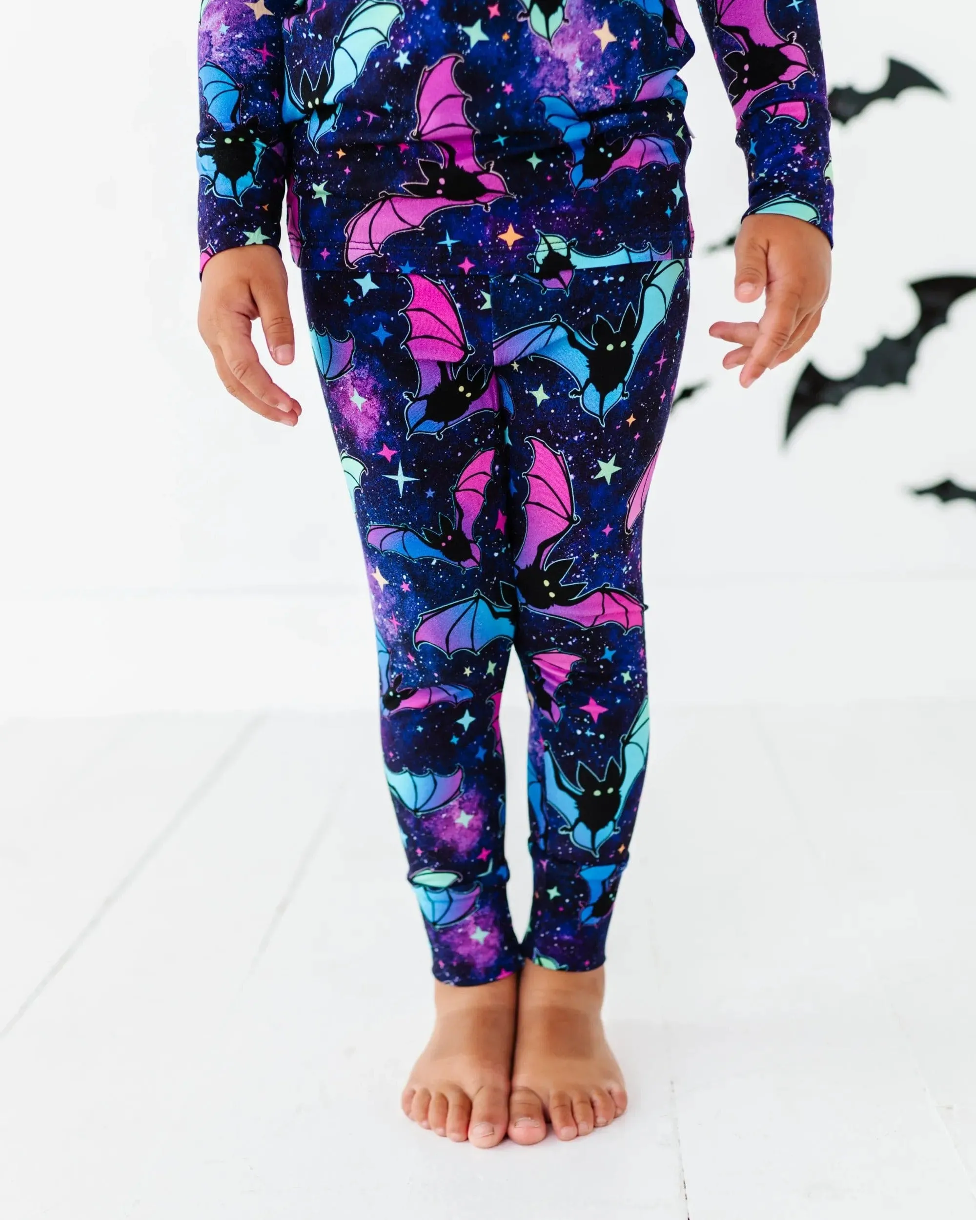 Bat Attitude Two-Piece Pajama Set