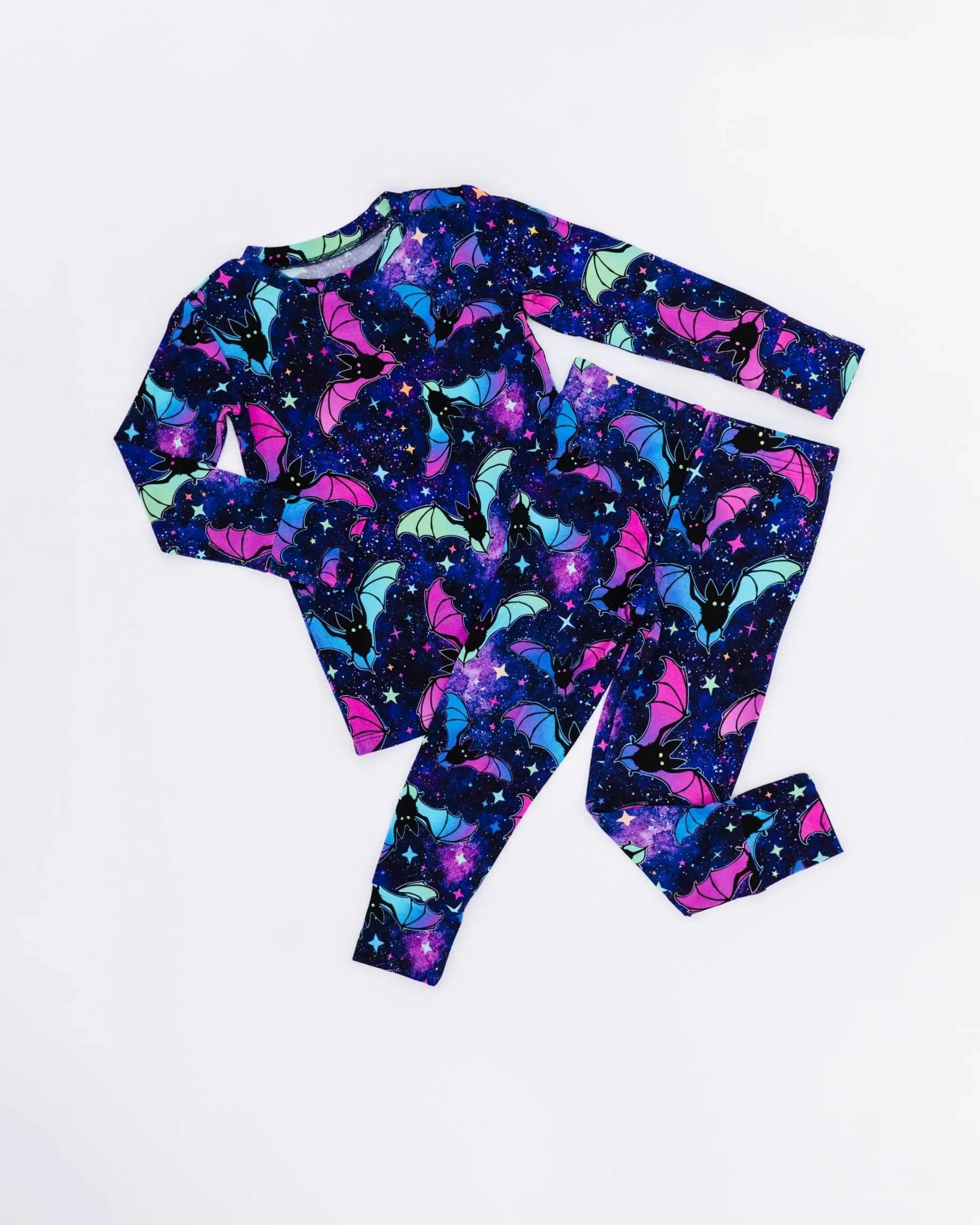 Bat Attitude Two-Piece Pajama Set