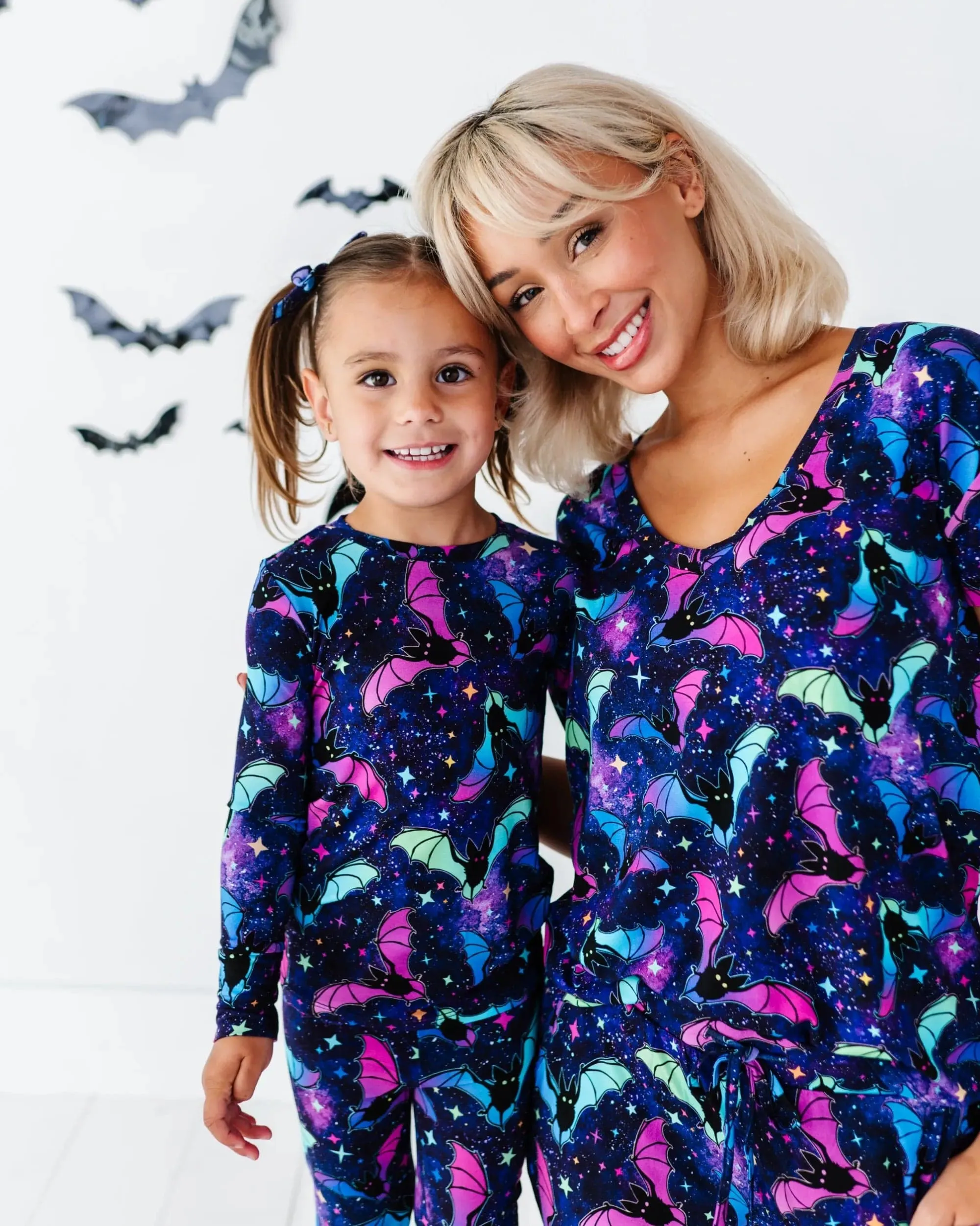 Bat Attitude Two-Piece Pajama Set