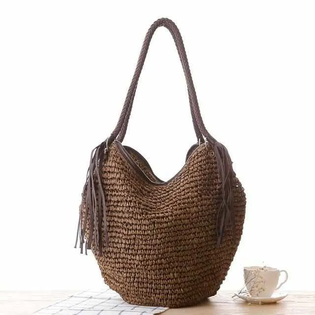 Big Straw Beach Bags