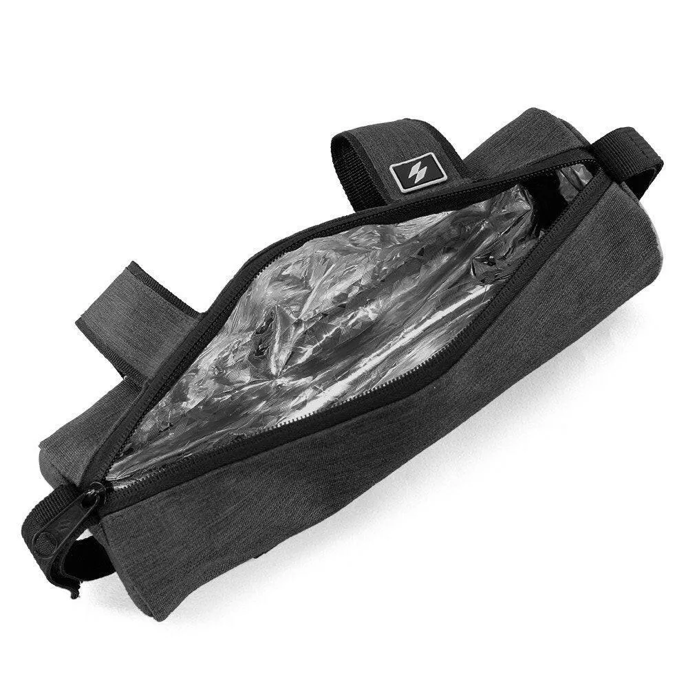 Bike Handlebar Bag Cycling Top Tube Bag Bike Bicycle Front Frame Bag Cycling Strap-on Storage Bag