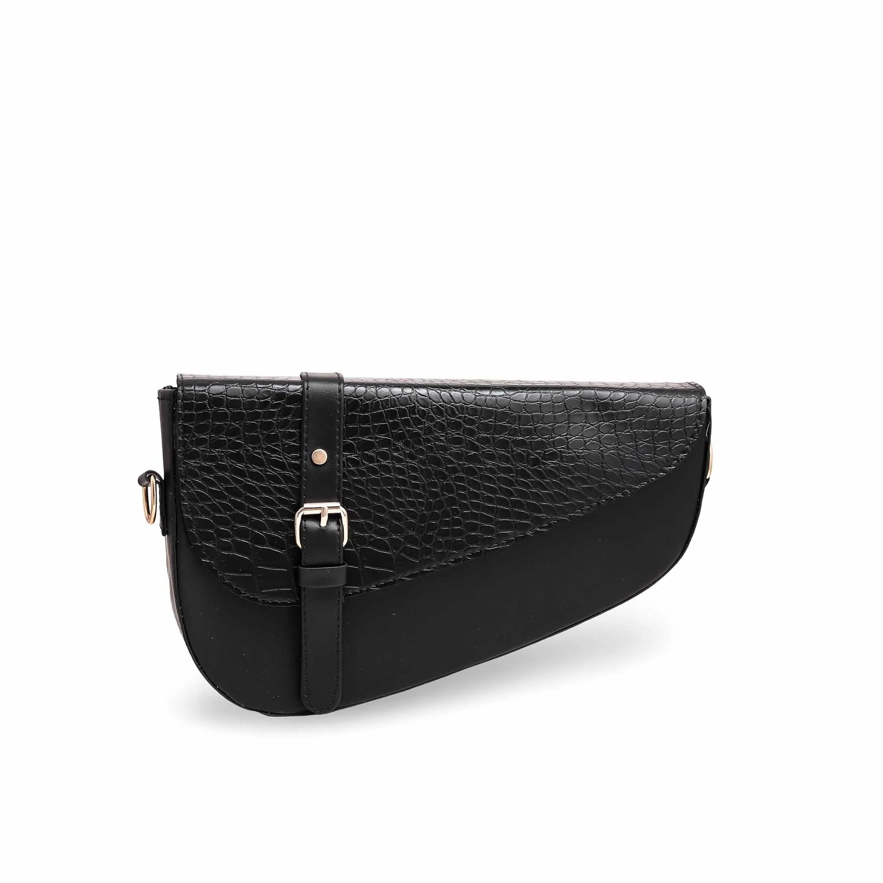 Black Formal Shoulder Bag P56095