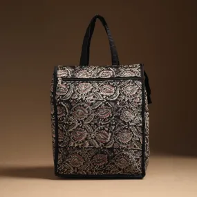 Black - Handcrafted Cotton Shopping Bag 23