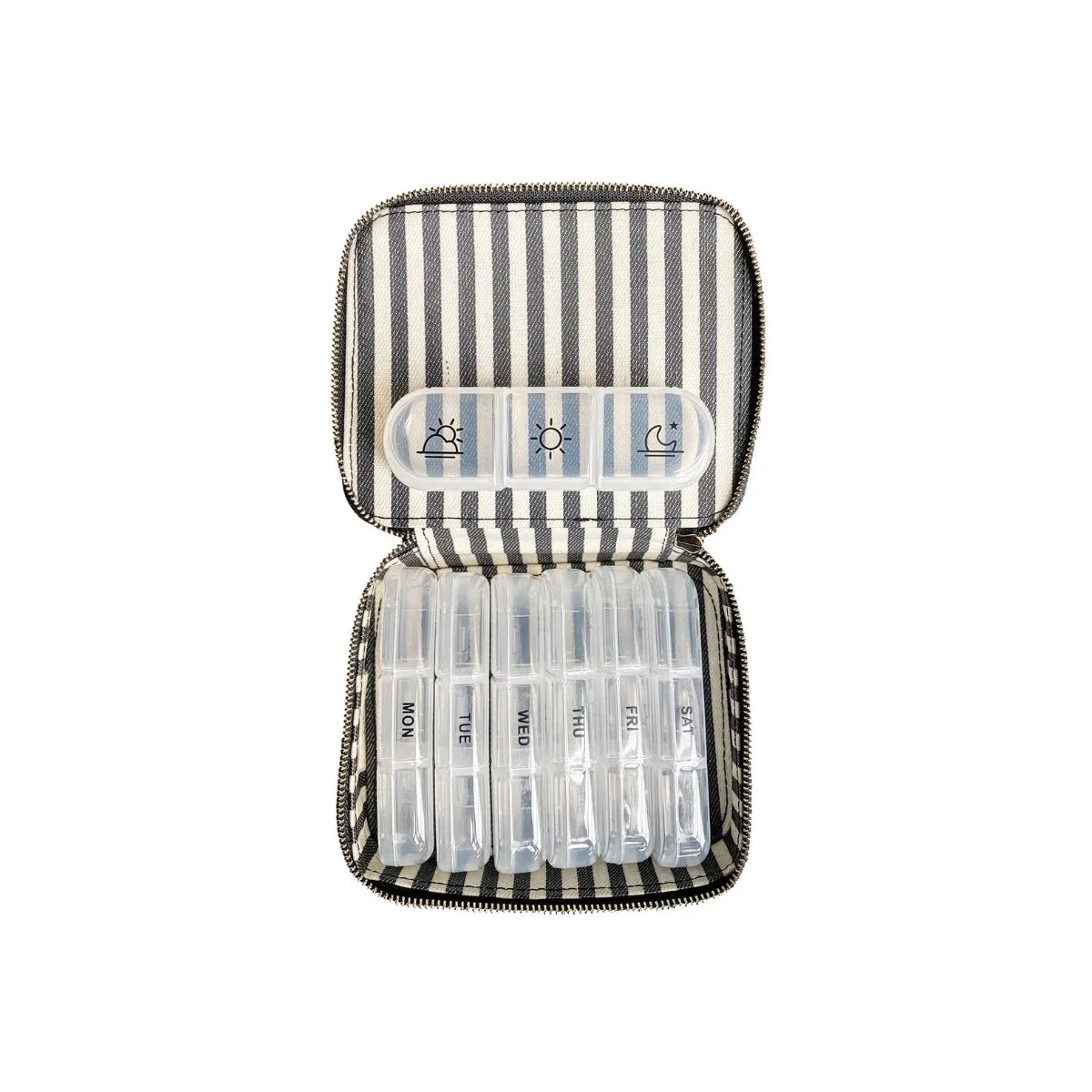 Black Large Pill Travel Case