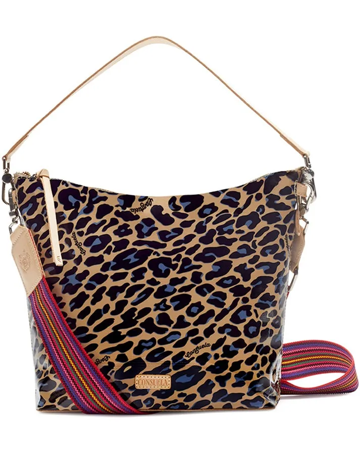 Blue Jaguar Hobo Bag