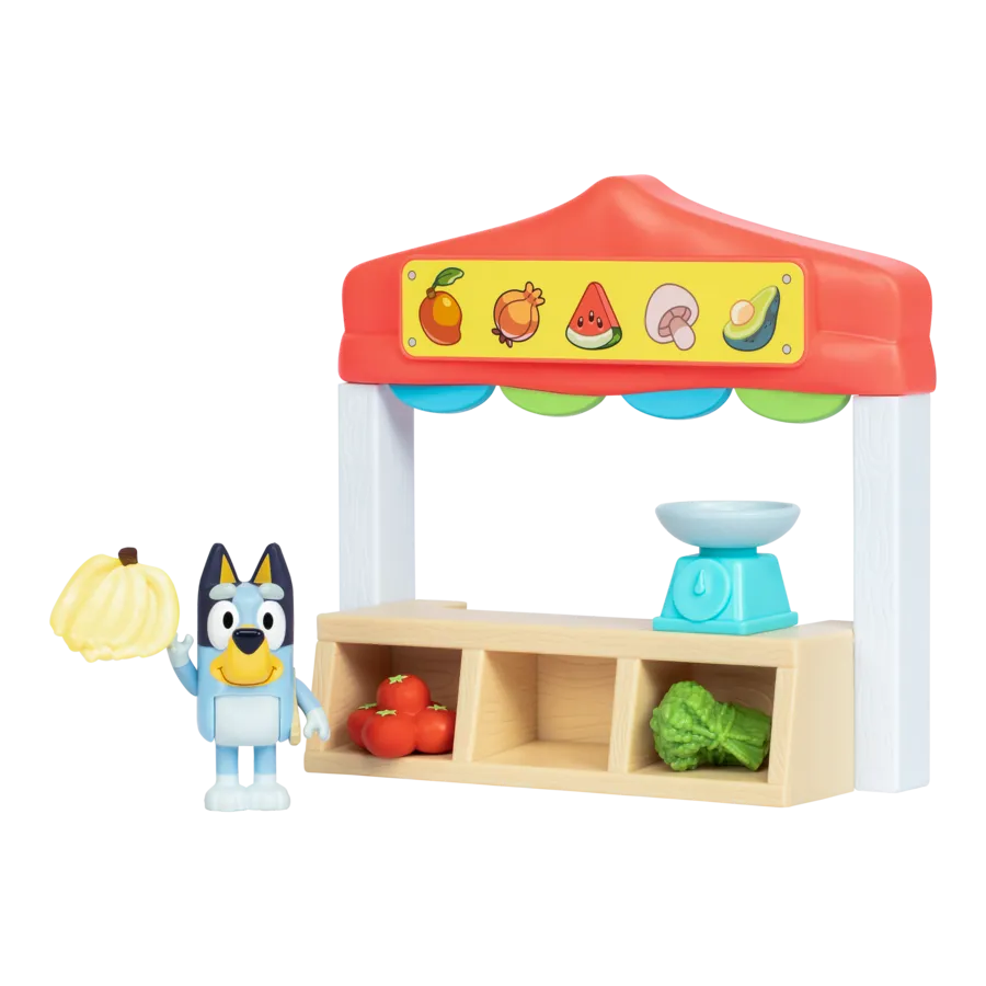 Bluey S10 Farmers Market Mini Playset