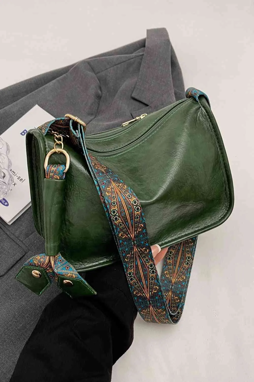 Boho PU Leather Shoulder Bag by Coco Charli