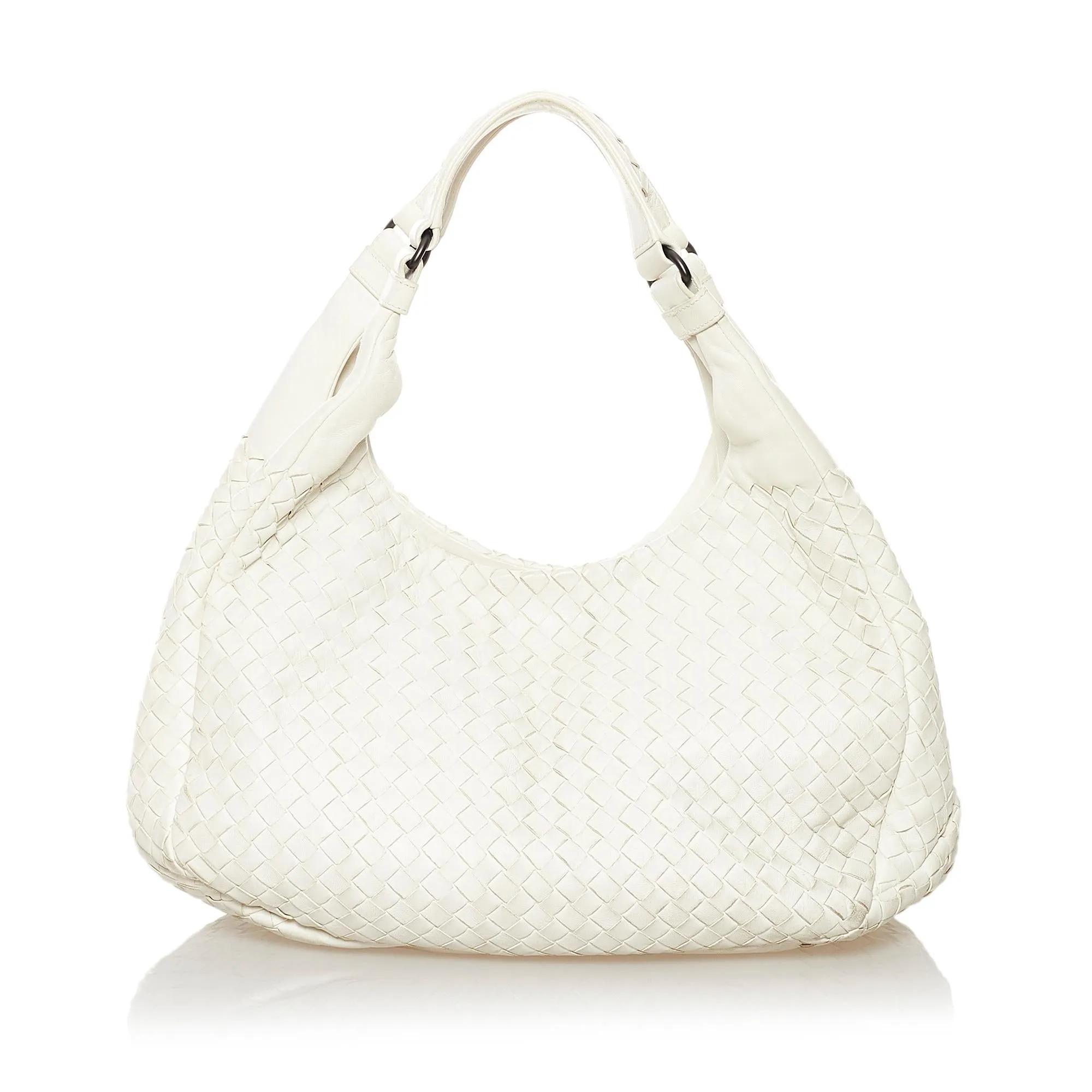 Bottega Veneta Intrecciato Campana Shoulder Bag (SHG-31724)