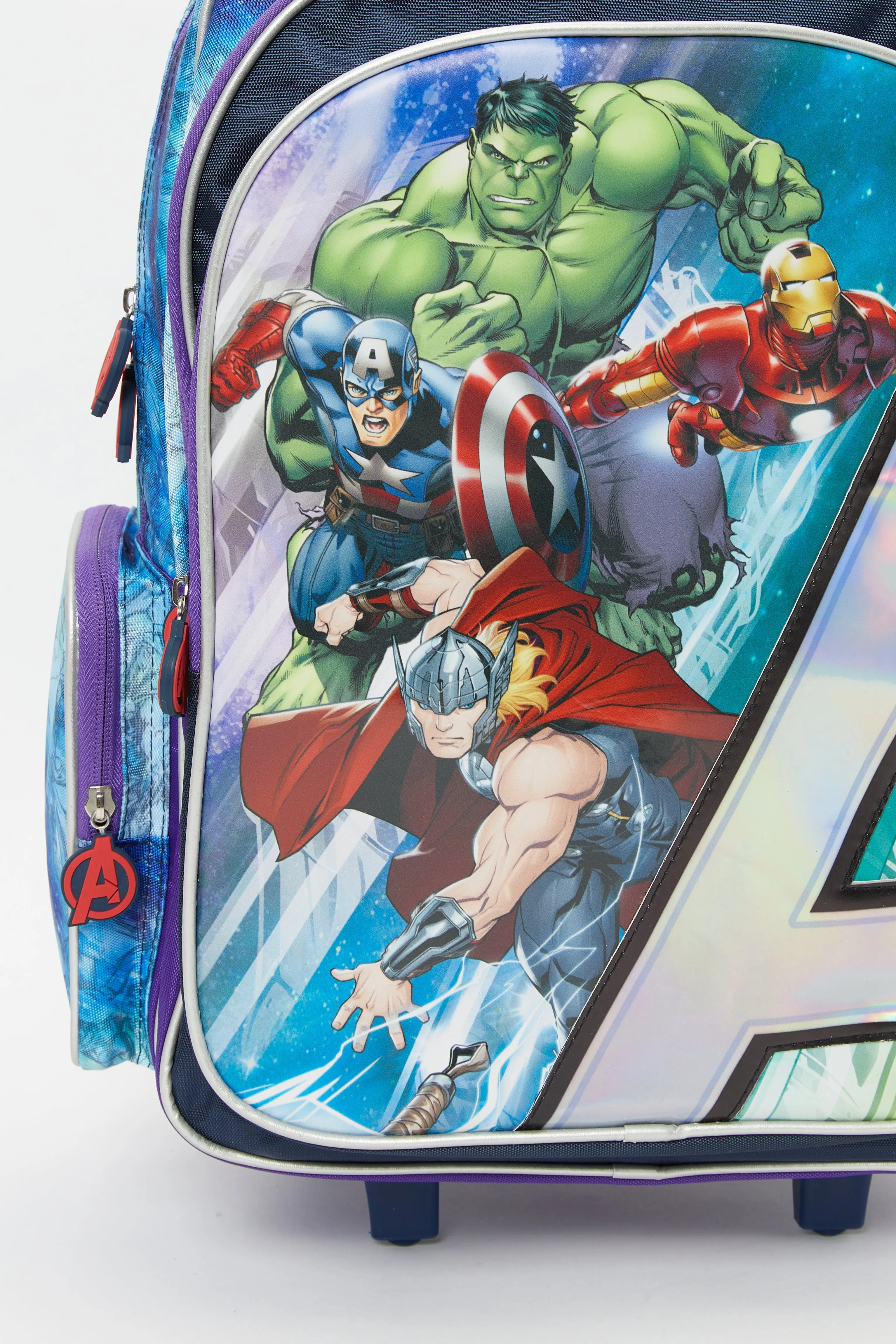 Boys Multicolour Marvel Mighty Avengers 18" Trolley Bag