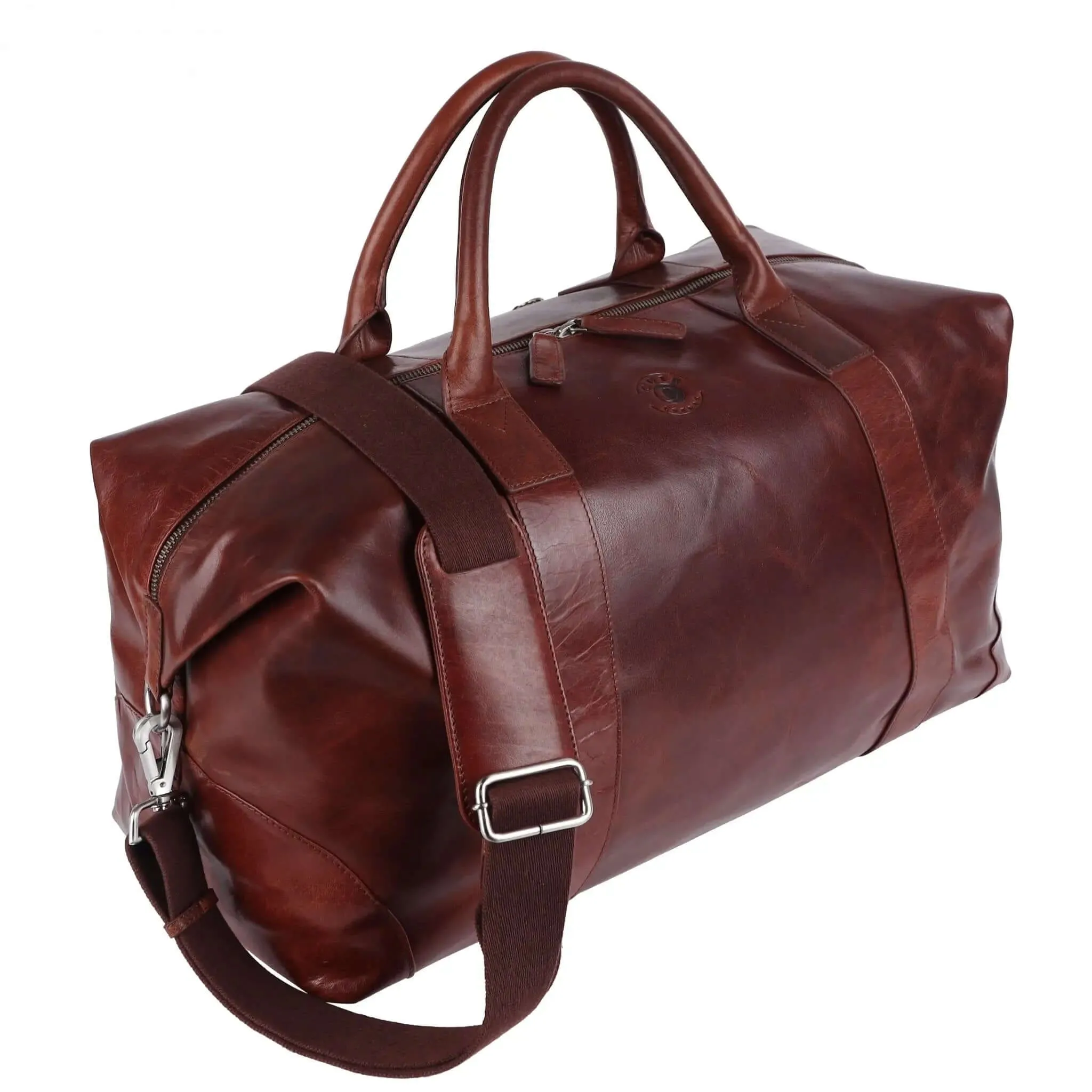 Brown Duffle Bag with Deep Pockets: Stylish and Functional for Active Lifestyles