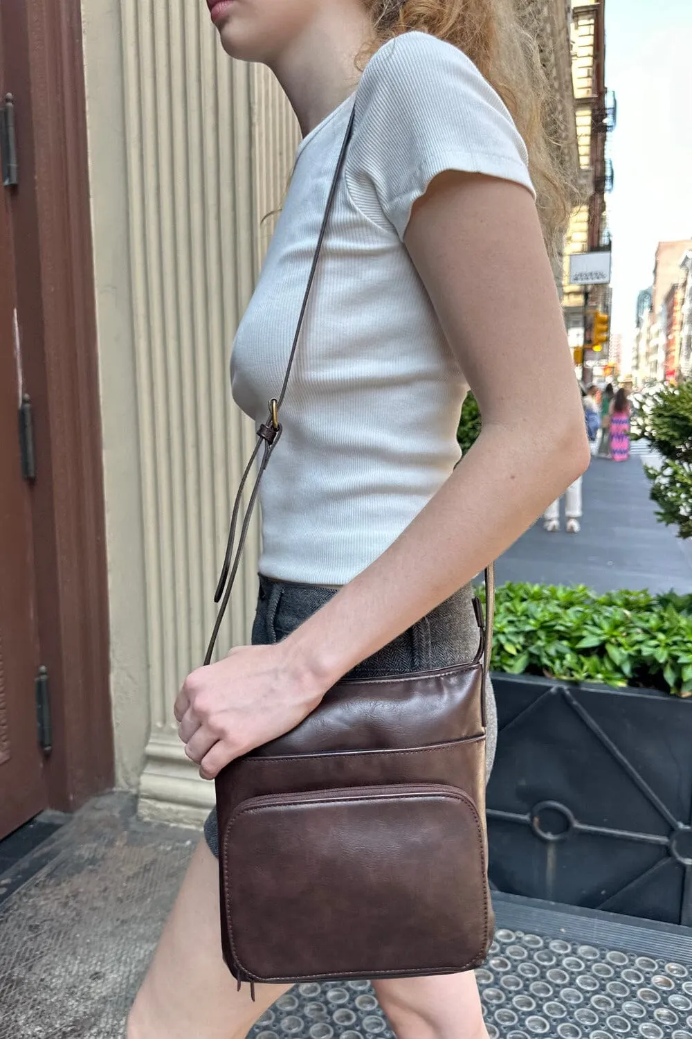 Brown Shoulder Bag