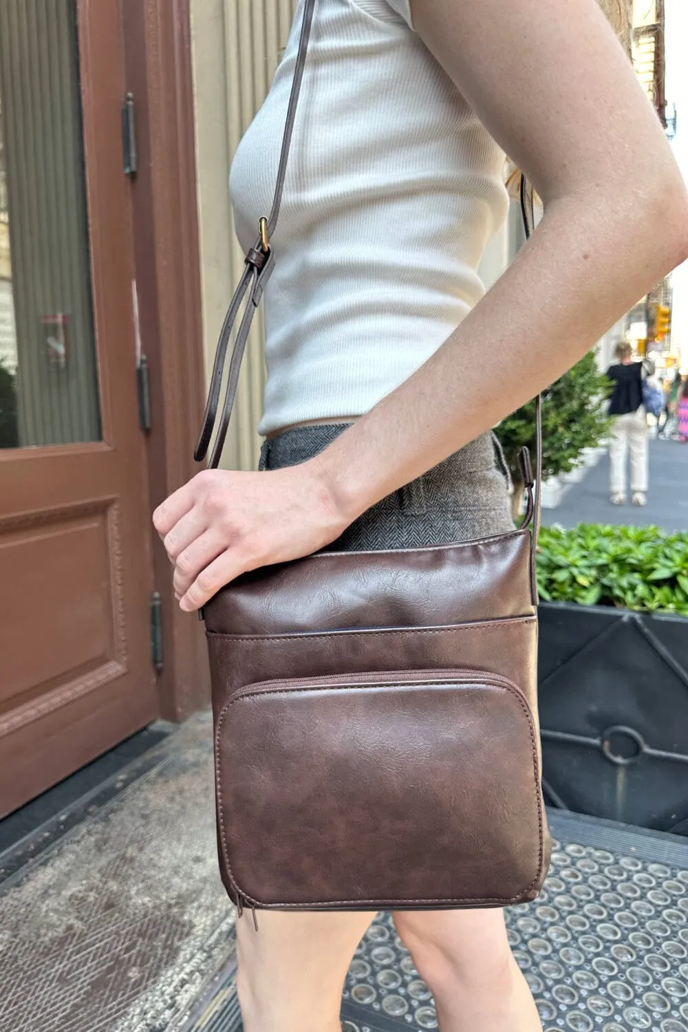 Brown Shoulder Bag