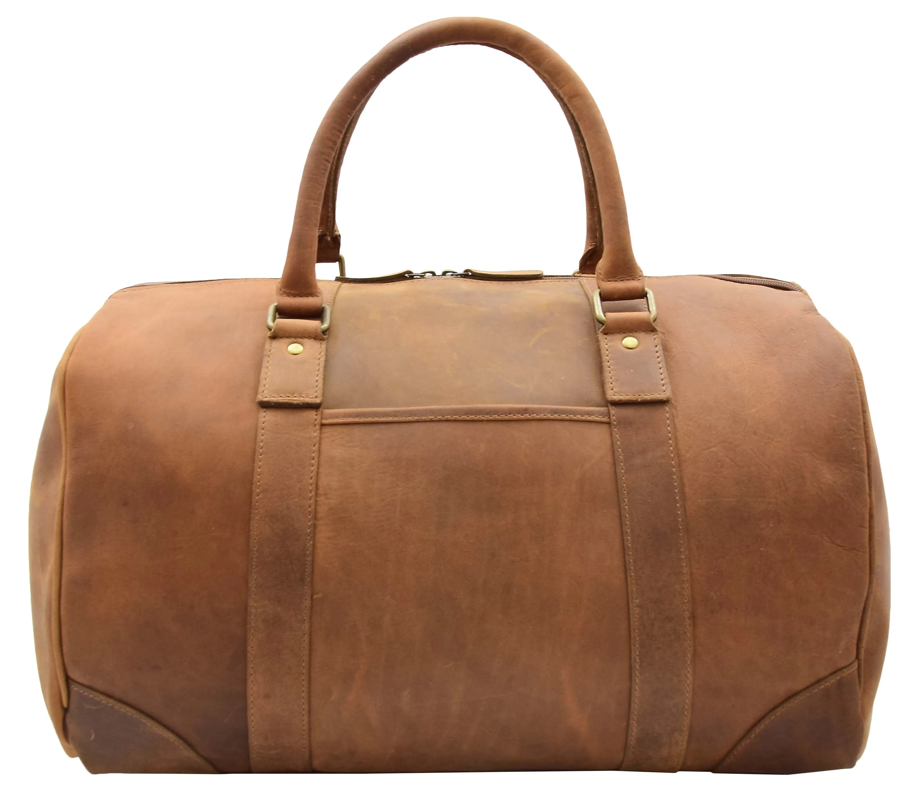 Cabin Travel Weekend Genuine Leather Holdall Bag MARS Tan